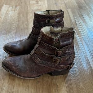 Freebird Roper Boots- Size 8